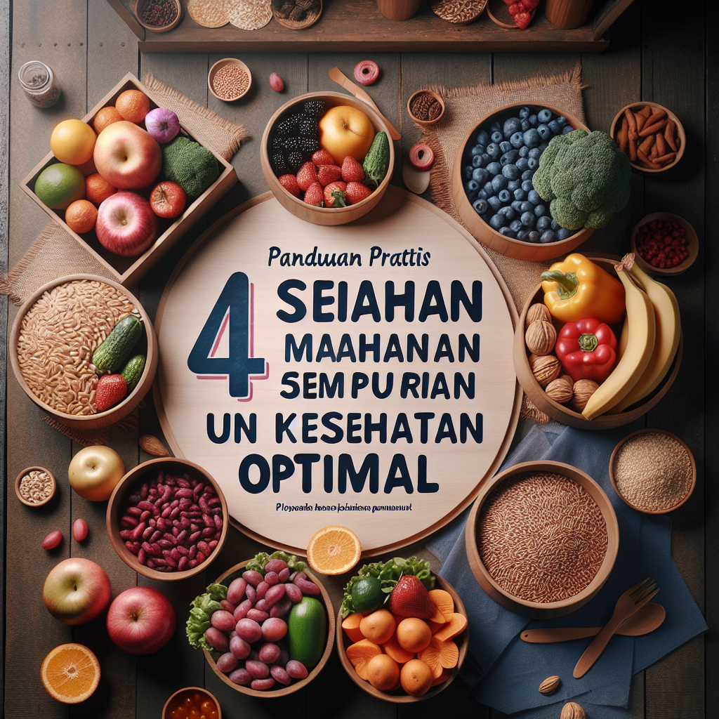Panduan Praktis Memahami Makanan 4 Sehat 5 Sempurna untuk Kesehatan Optimal