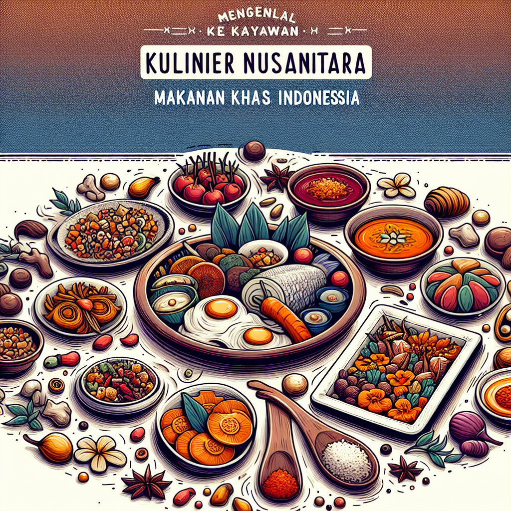 Mengenal Kekayaan Kuliner Nusantara: Makanan Khas Indonesia dan