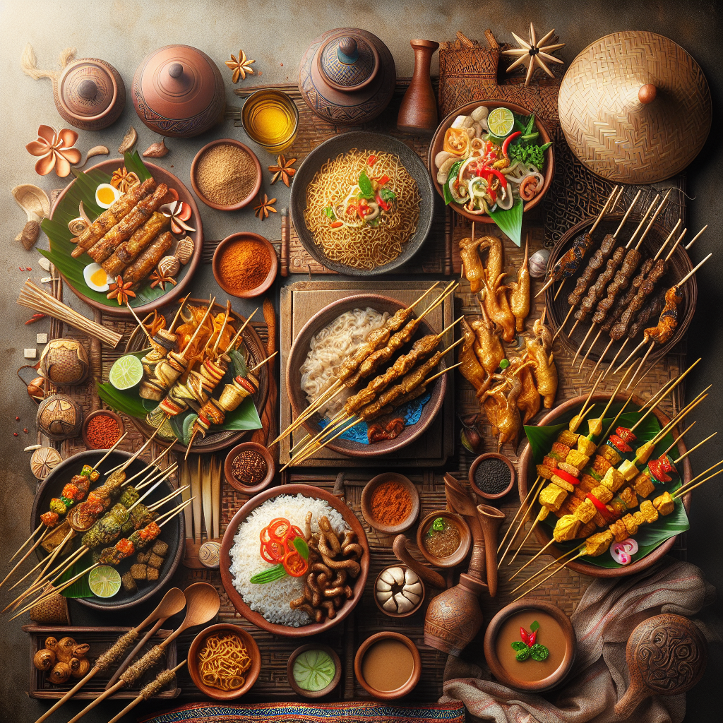 Kreasi Poster Makanan Tradisional Indonesia yang Menawan