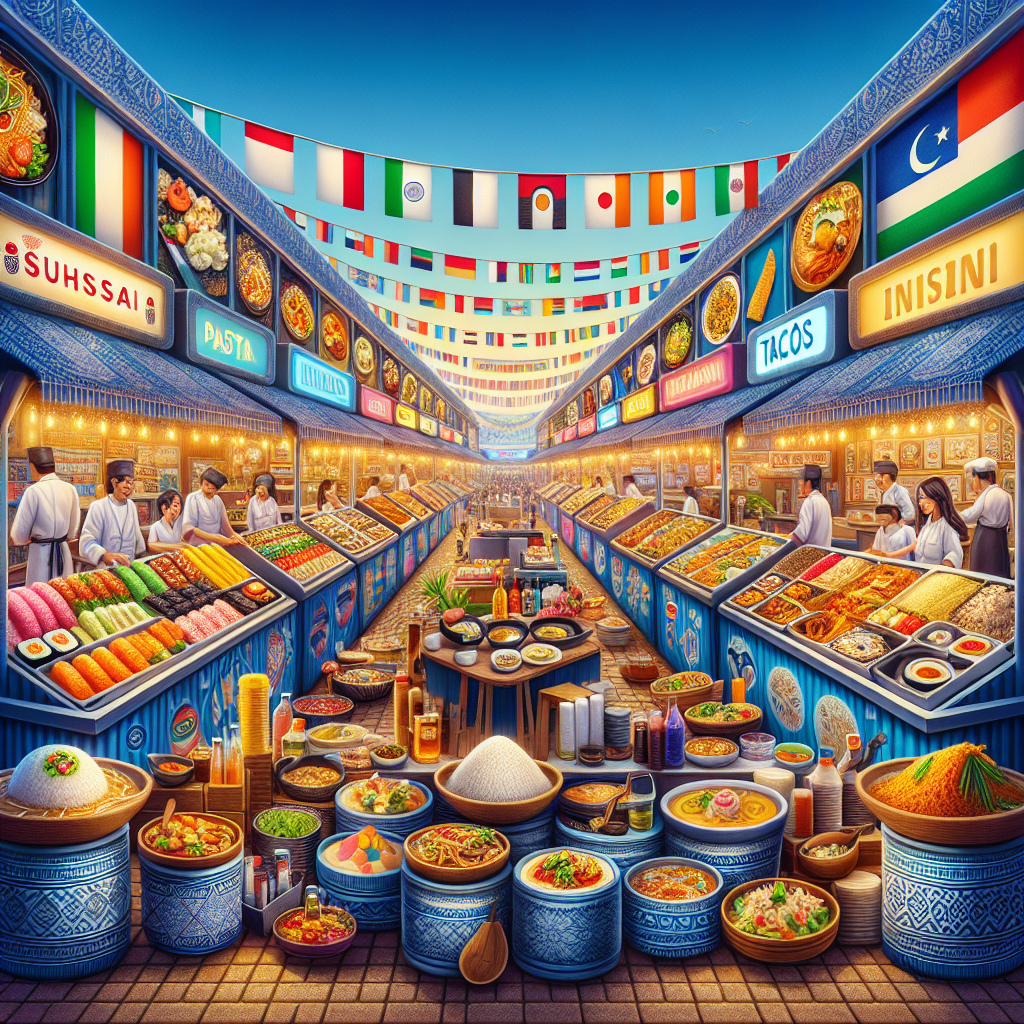 Menggugah Selera: Keberagaman Makanan Internasional di Indonesia