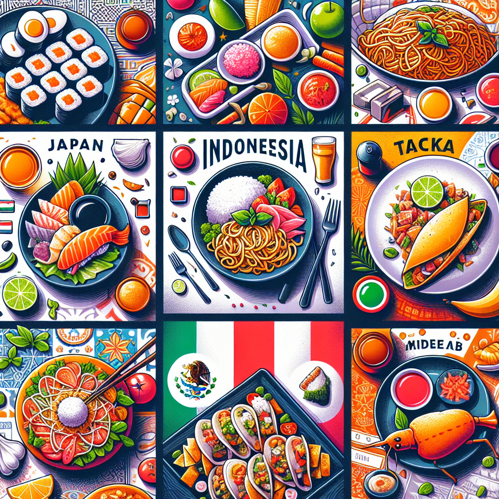 Kuliner Internasional yang Populer di Indonesia